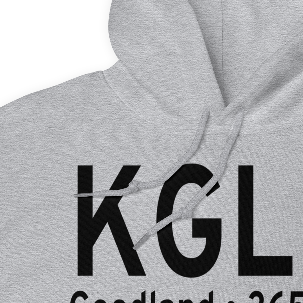 Renner Field-Goodland Municipal Airport (KGLD) ICAO Hoodie Sweatshirt 