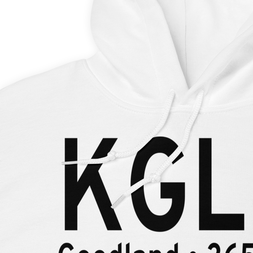 Renner Field-Goodland Municipal Airport (KGLD) ICAO Hoodie Sweatshirt 