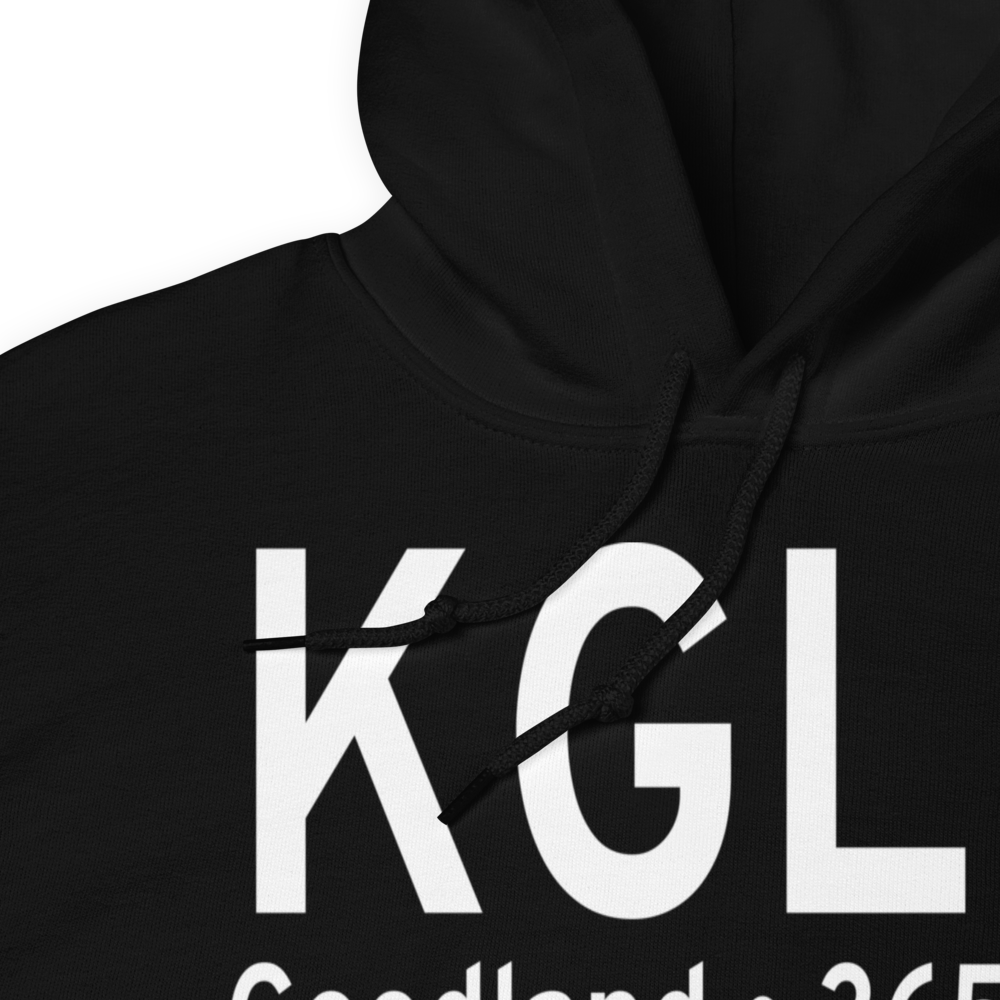 Renner Field-Goodland Municipal Airport (KGLD) ICAO Hoodie Sweatshirt 