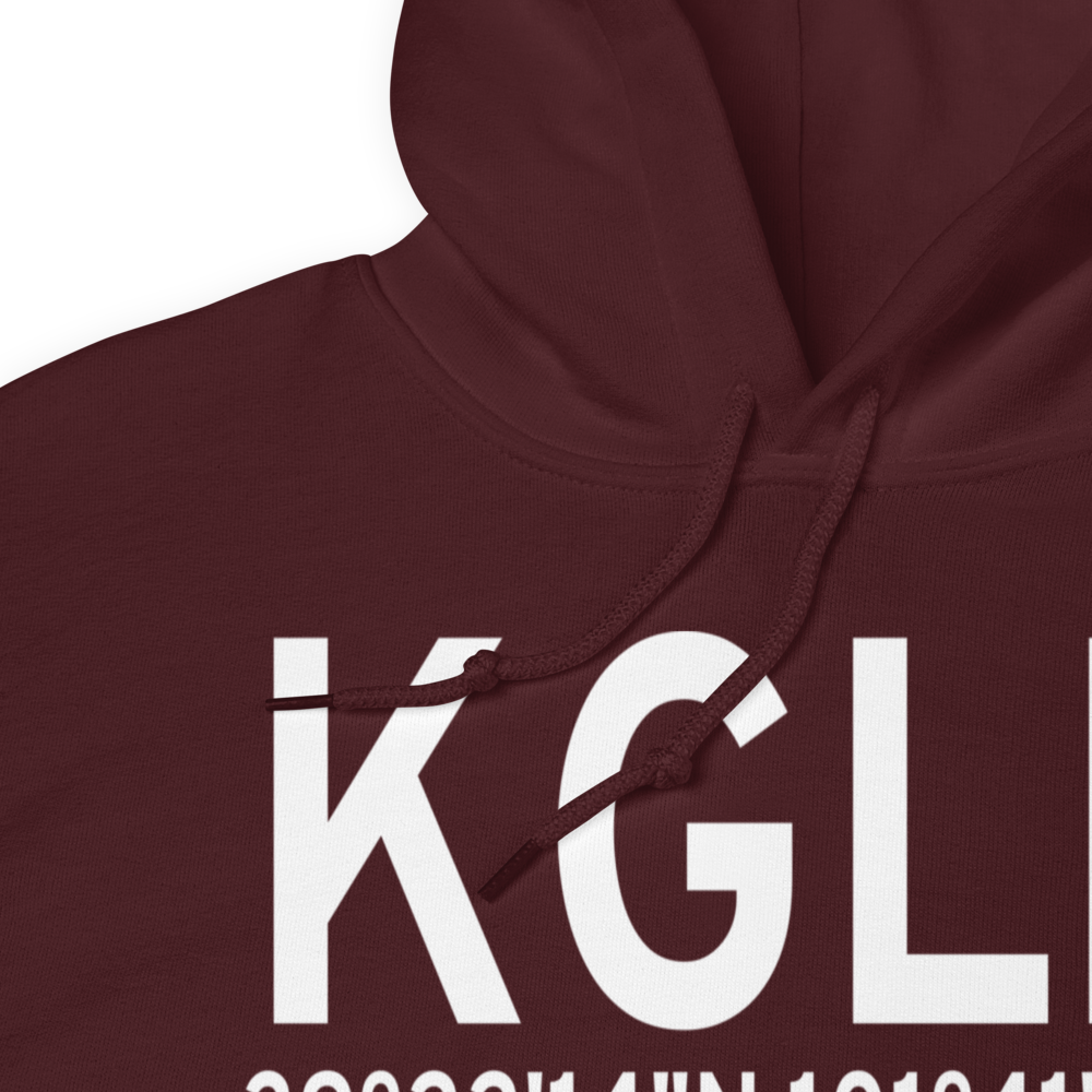 Renner Field-Goodland Municipal Airport (KGLD) ICAO Hoodie Sweatshirt 