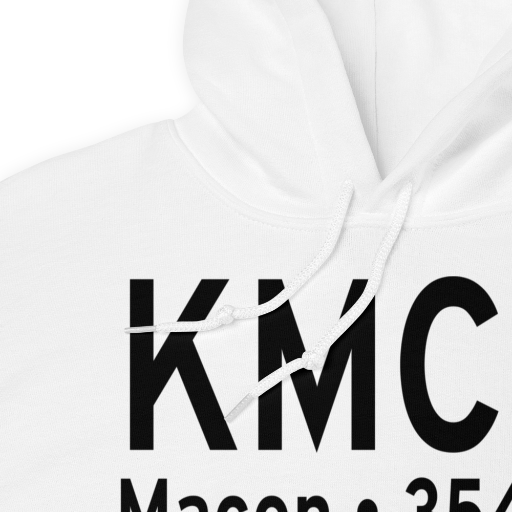 Middle Georgia Regional Airport (KMCN) ICAO Hoodie Sweatshirt 
