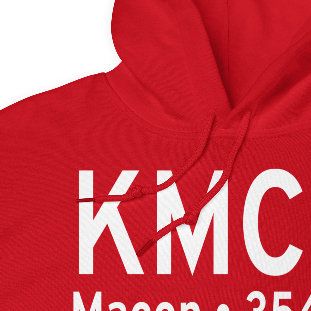 Middle Georgia Regional Airport (KMCN) ICAO Hoodie Sweatshirt 