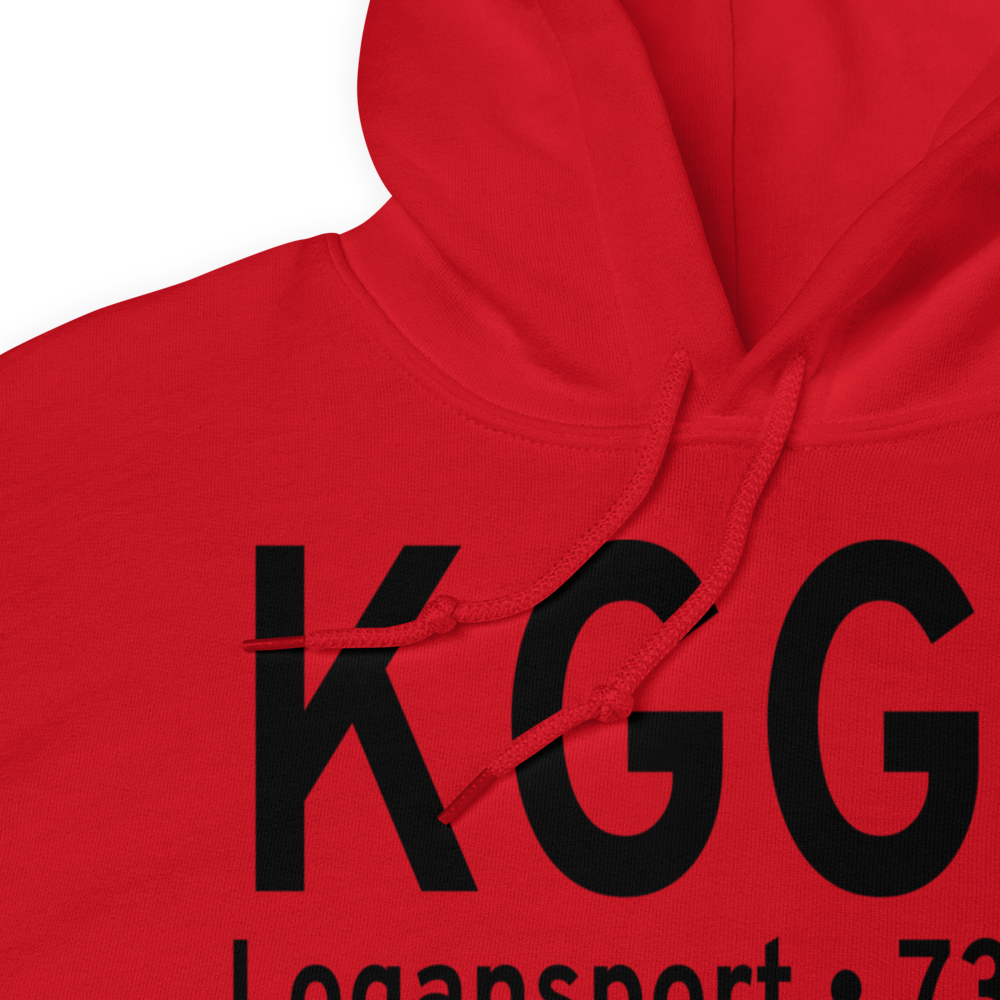 Logansport Cass County Airport (KGGP) ICAO Hoodie Sweatshirt 