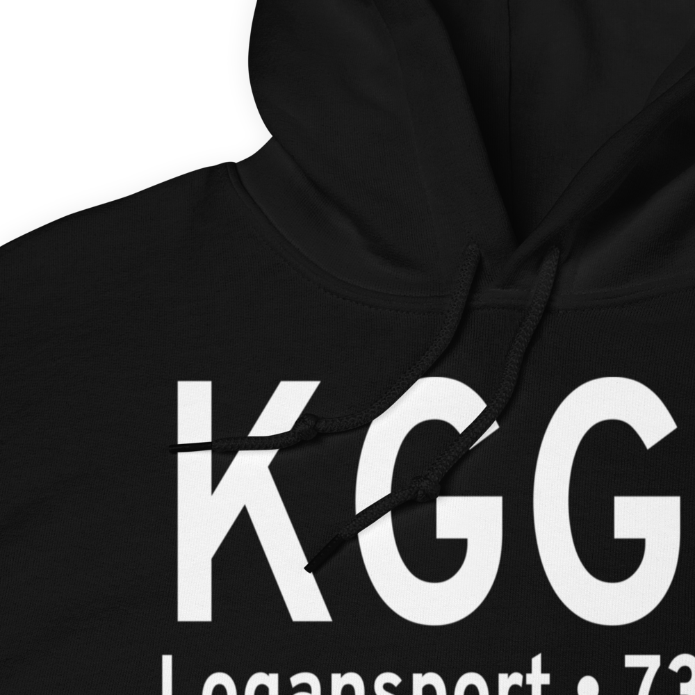 Logansport Cass County Airport (KGGP) ICAO Hoodie Sweatshirt 
