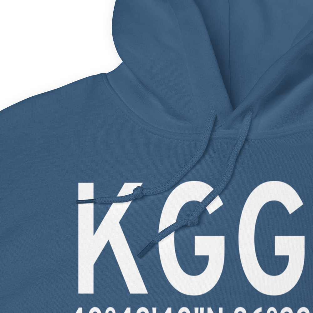 Logansport Cass County Airport (KGGP) ICAO Hoodie Sweatshirt 