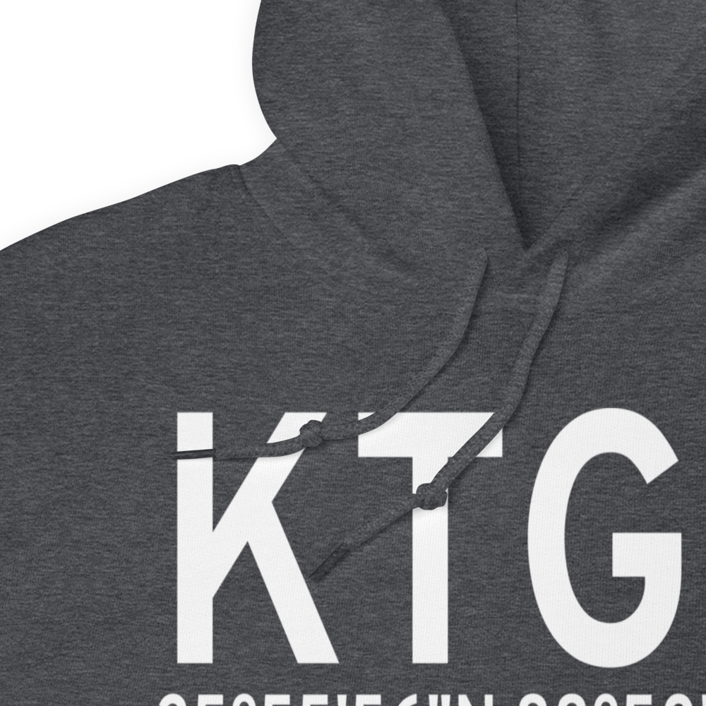 Gibson County Airport (KTGC) ICAO Hoodie Sweatshirt 