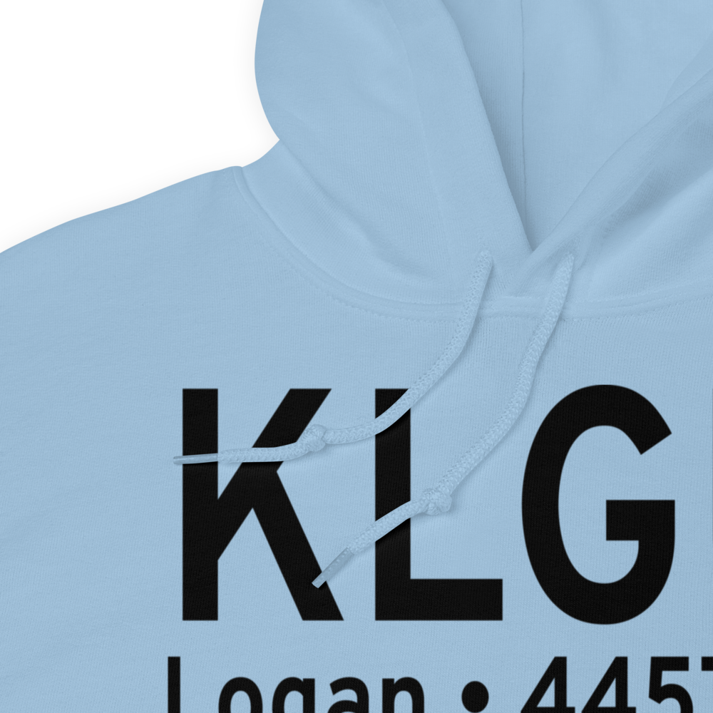 Logan-Cache Airport (KLGU) ICAO Hoodie Sweatshirt 