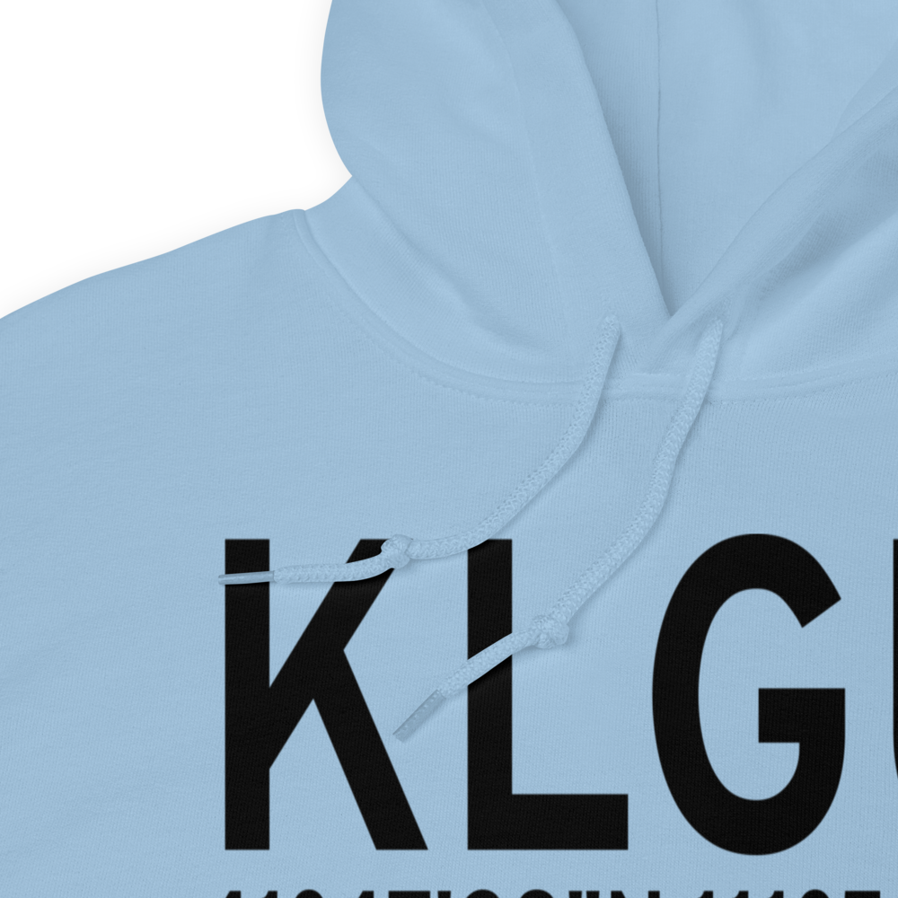 Logan-Cache Airport (KLGU) ICAO Hoodie Sweatshirt 
