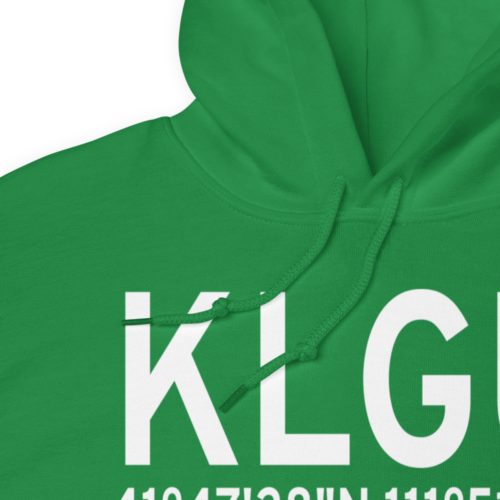 Logan-Cache Airport (KLGU) ICAO Hoodie Sweatshirt 