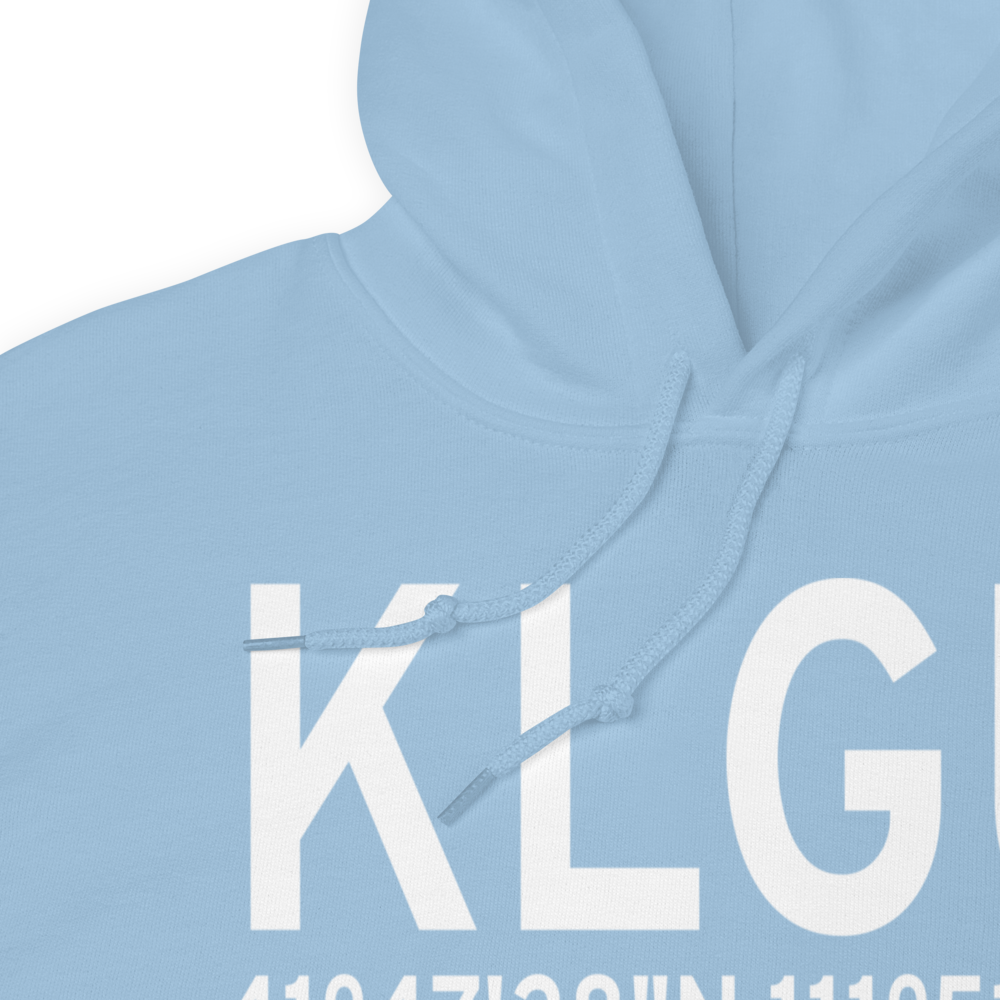 Logan-Cache Airport (KLGU) ICAO Hoodie Sweatshirt 