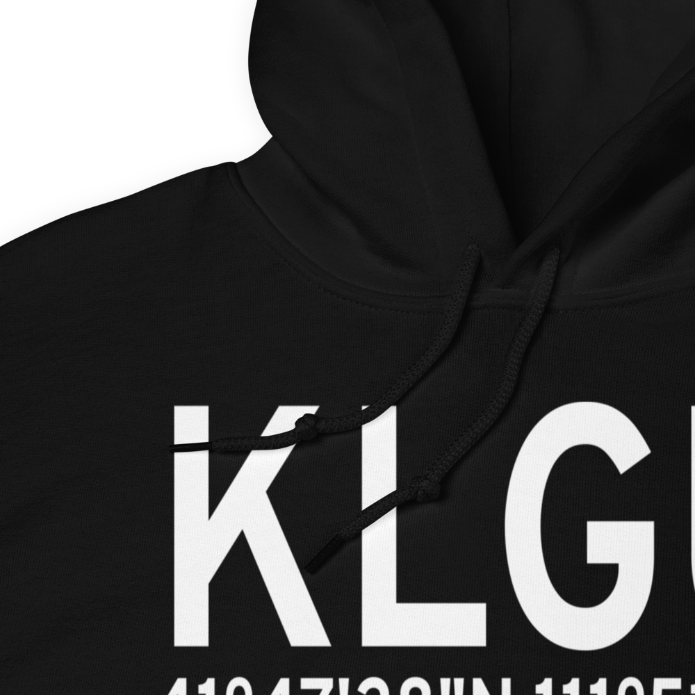 Logan-Cache Airport (KLGU) ICAO Hoodie Sweatshirt 