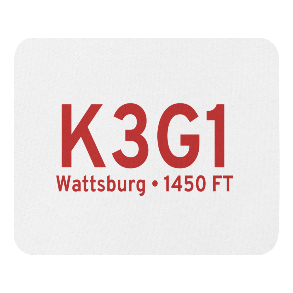 Erie County Airport (K3G1) ICAO  Mouse Pad 