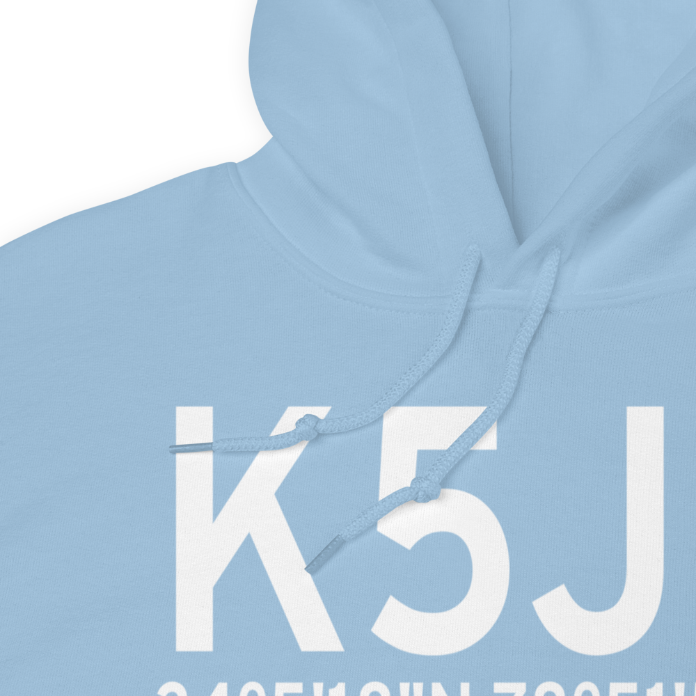 Twin City Airport (K5J9) ICAO Hoodie Sweatshirt 