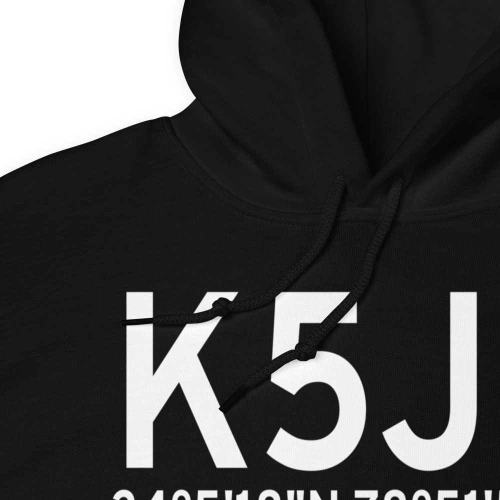 Twin City Airport (K5J9) ICAO Hoodie Sweatshirt 