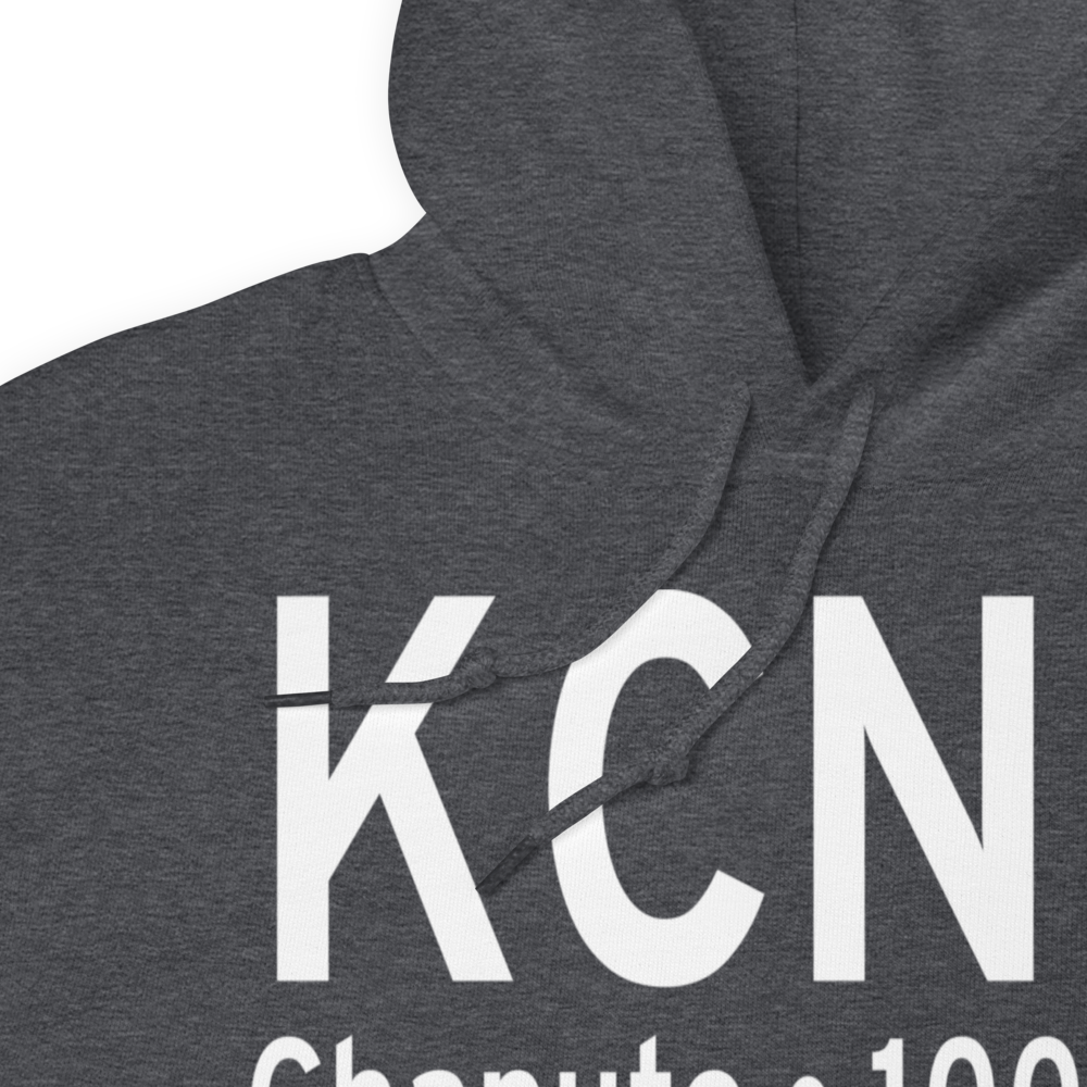 Chanute Martin Johnson Airport (KCNU) ICAO Hoodie Sweatshirt 