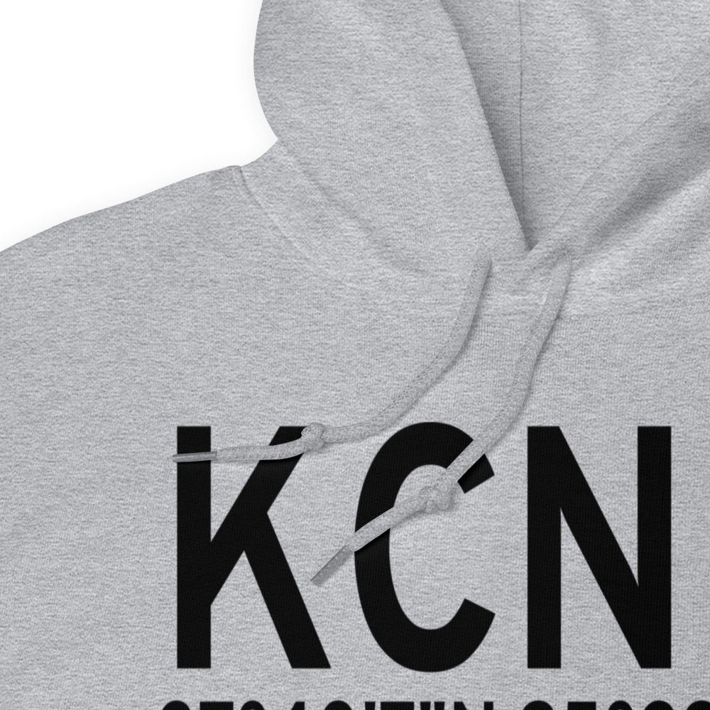 Chanute Martin Johnson Airport (KCNU) ICAO Hoodie Sweatshirt 