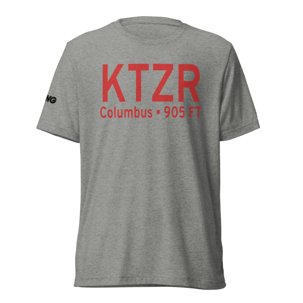 Bolton Field (KTZR) ICAO Tri-blend T-Shirt 