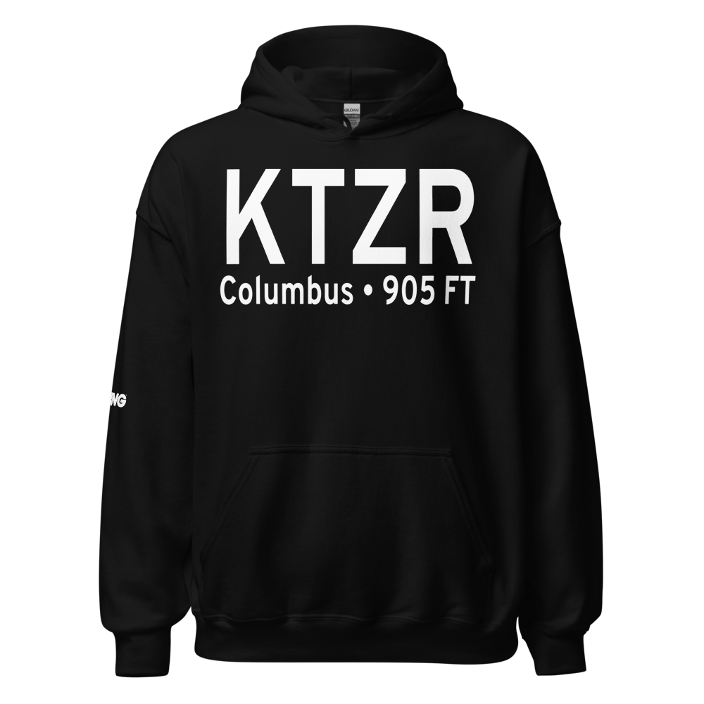 Bolton Field (KTZR) ICAO Hoodie Sweatshirt 