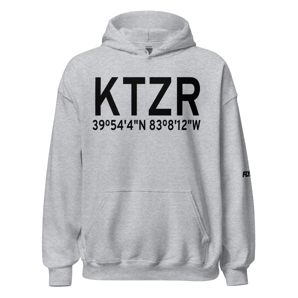 Bolton Field (KTZR) ICAO Hoodie Sweatshirt 