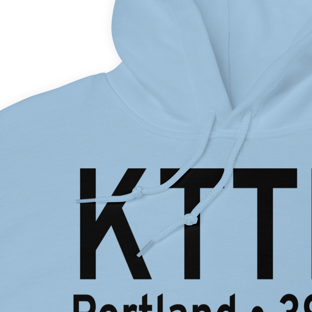 Portland Troutdale Airport (KTTD) ICAO Hoodie Sweatshirt 