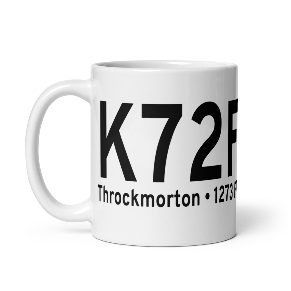 Throckmorton Municipal Airport (K72F) ICAO Mug 