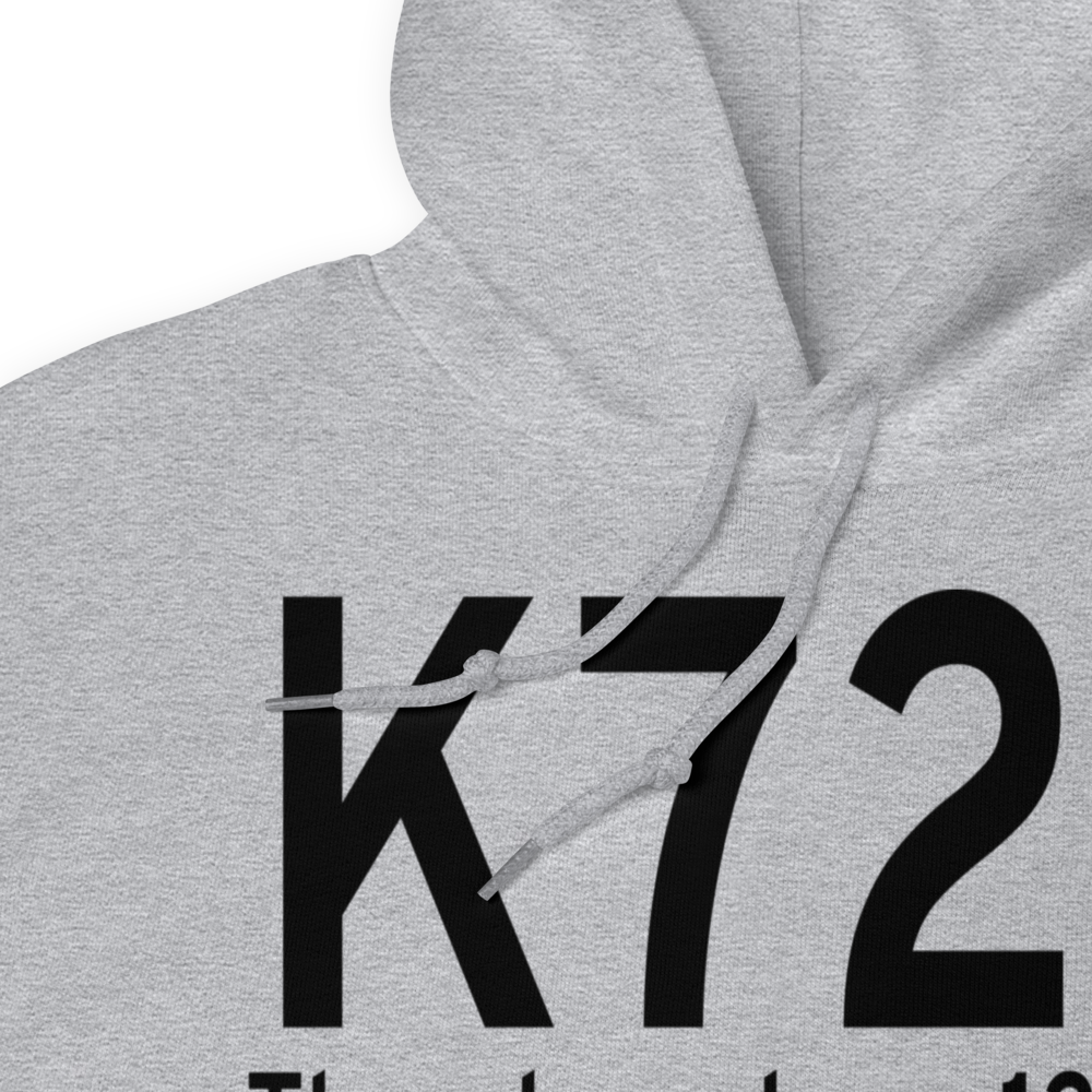 Throckmorton Municipal Airport (K72F) ICAO Hoodie Sweatshirt 