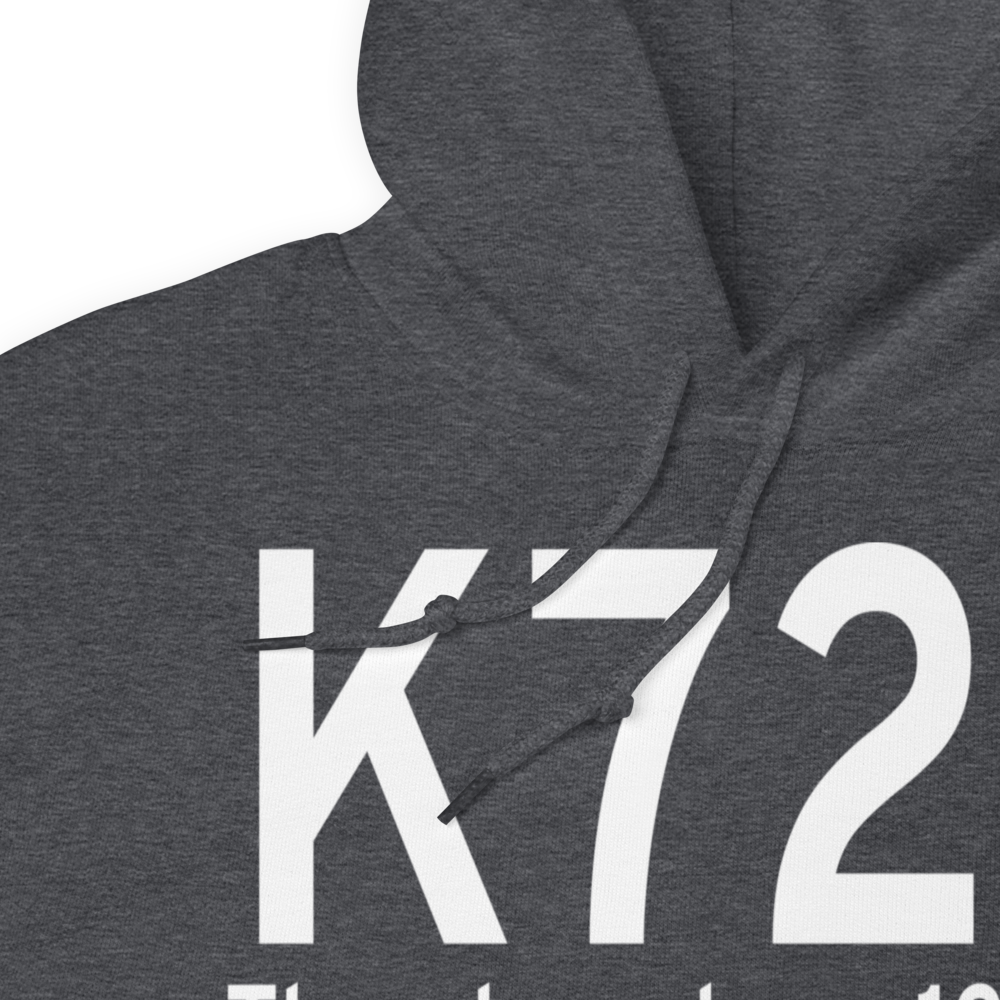 Throckmorton Municipal Airport (K72F) ICAO Hoodie Sweatshirt 