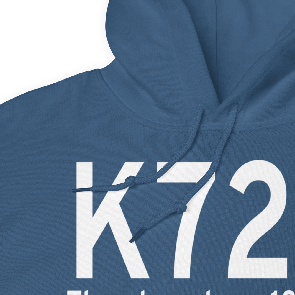 Throckmorton Municipal Airport (K72F) ICAO Hoodie Sweatshirt 