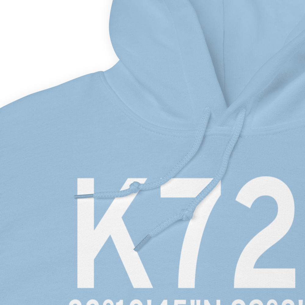 Throckmorton Municipal Airport (K72F) ICAO Hoodie Sweatshirt 