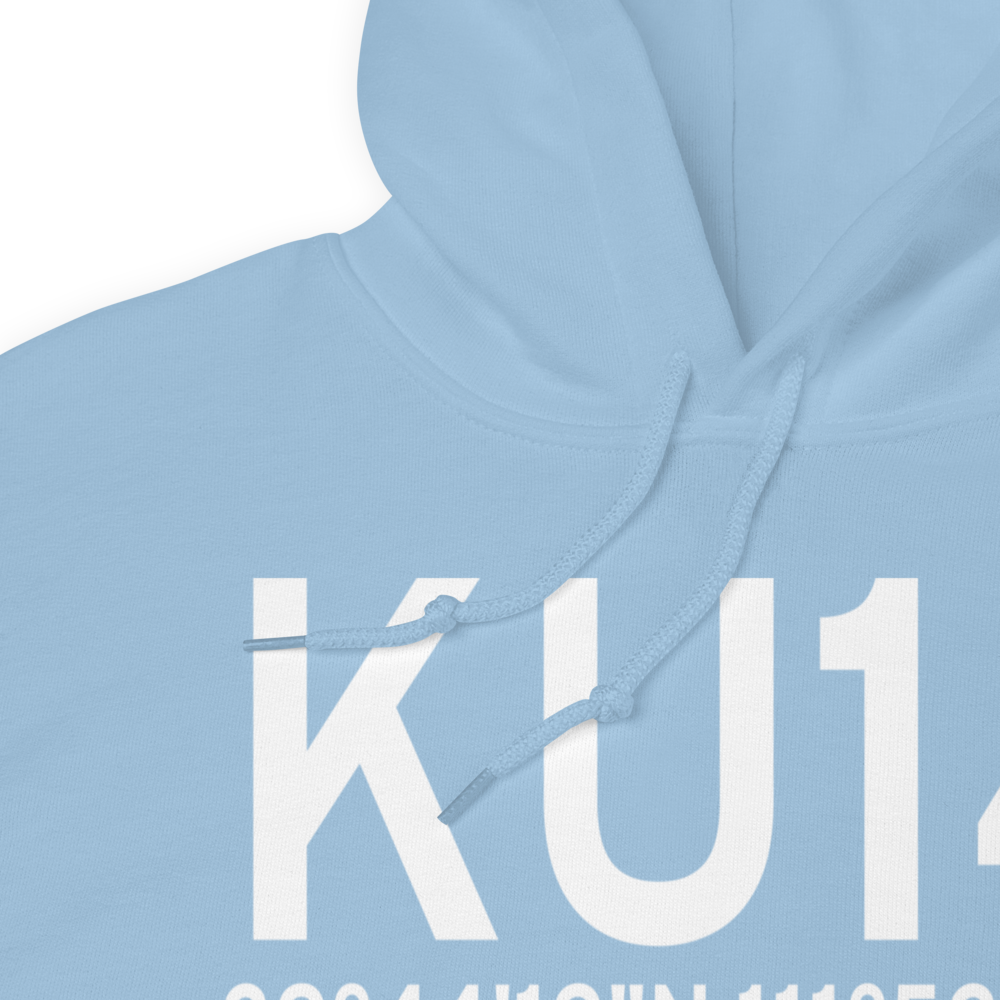 Nephi Municipal Airport (KU14) ICAO Hoodie Sweatshirt 