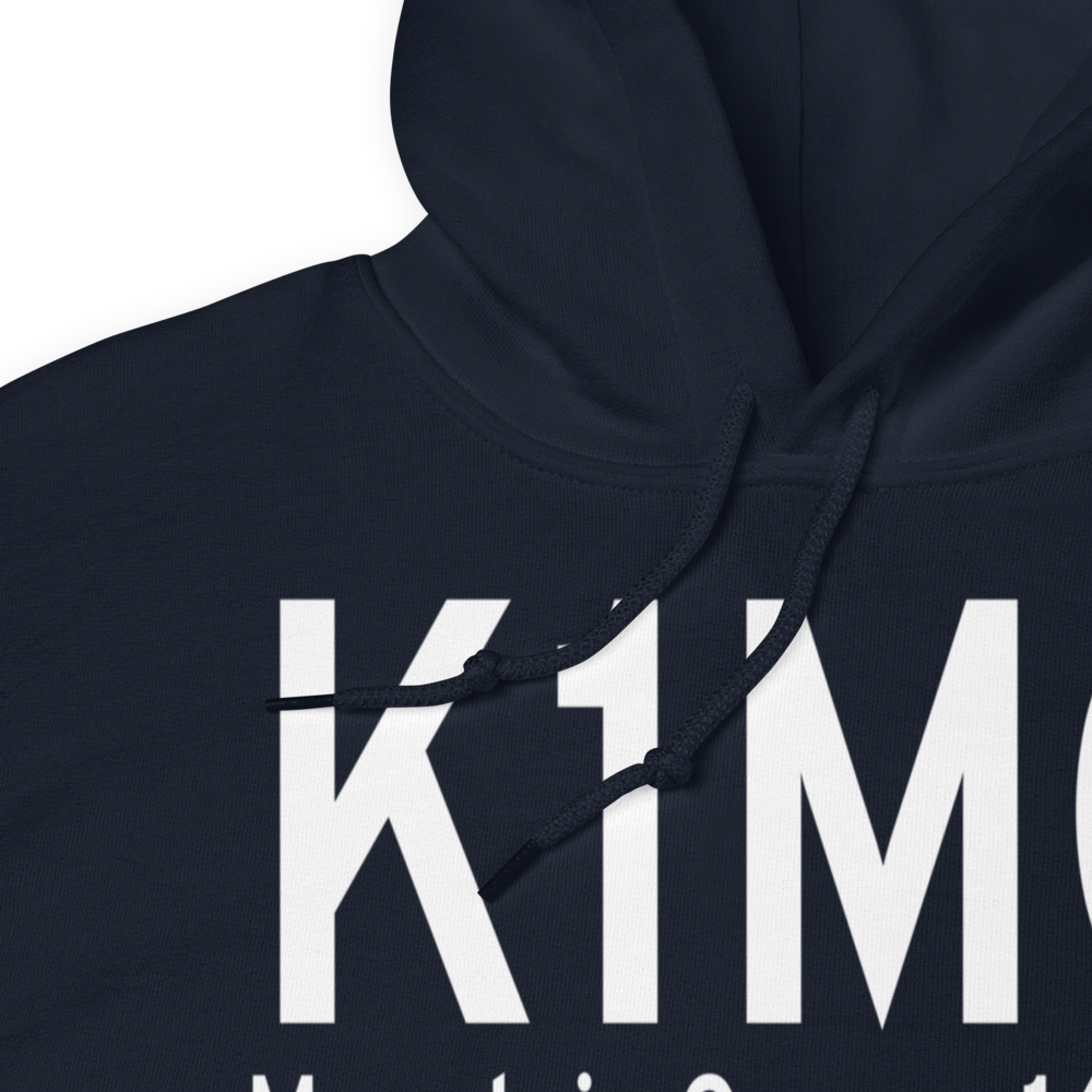Mountain Grove Memorial Airport (K1MO) ICAO Hoodie Sweatshirt 