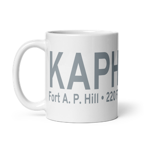 A P Hill AAF (Fort A P Hill) Airport (KAPH) ICAO Mug