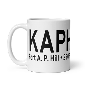 A P Hill AAF (Fort A P Hill) Airport (KAPH) ICAO Mug