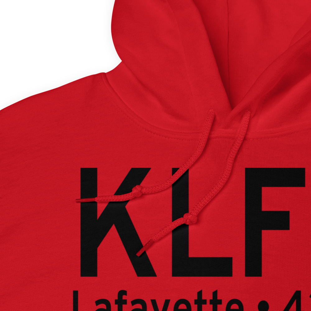 Lafayette Regional Airport (KLFT) ICAO Hoodie Sweatshirt 