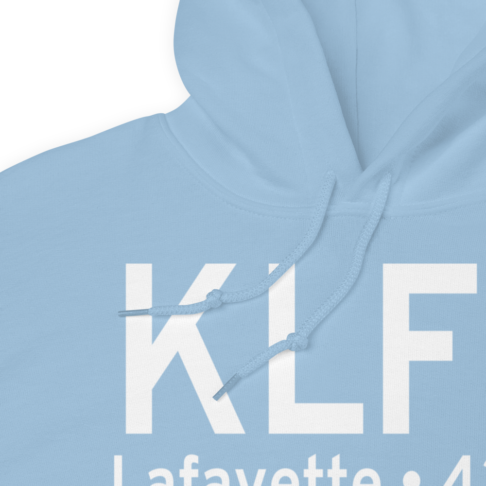 Lafayette Regional Airport (KLFT) ICAO Hoodie Sweatshirt 