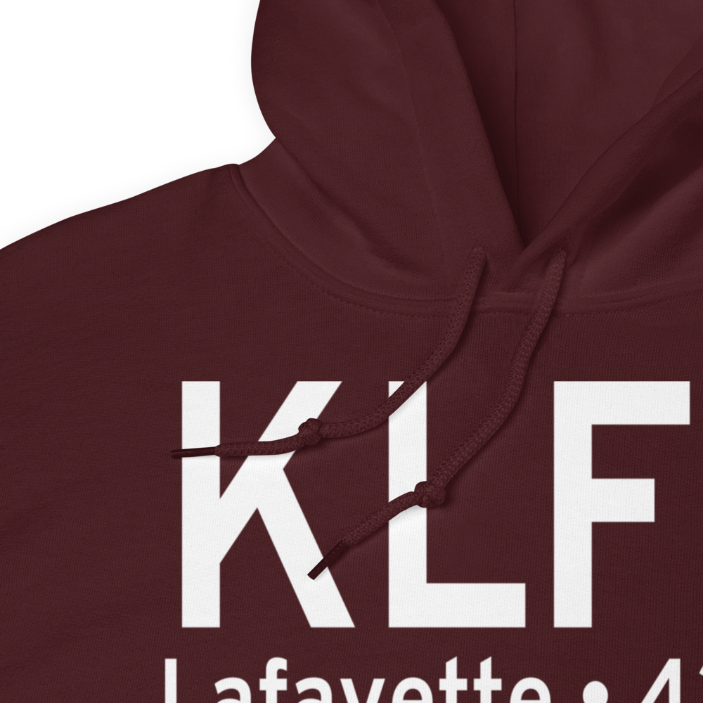 Lafayette Regional Airport (KLFT) ICAO Hoodie Sweatshirt 
