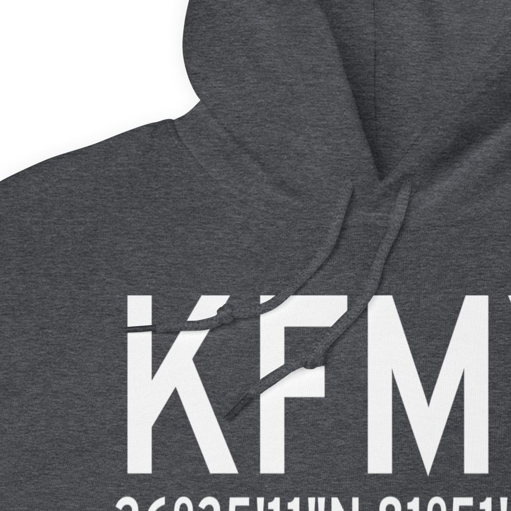 Page Field (KFMY) ICAO Hoodie Sweatshirt 