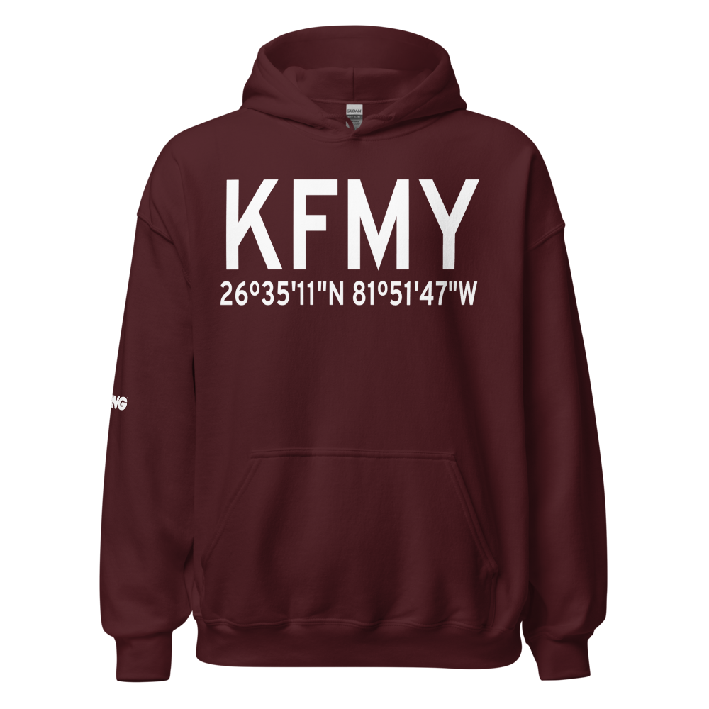 Page Field (KFMY) ICAO Hoodie Sweatshirt 
