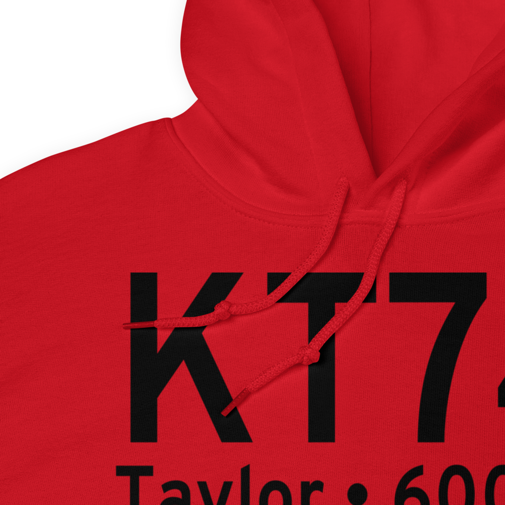 Taylor Municipal Airport (KT74) ICAO Hoodie Sweatshirt 