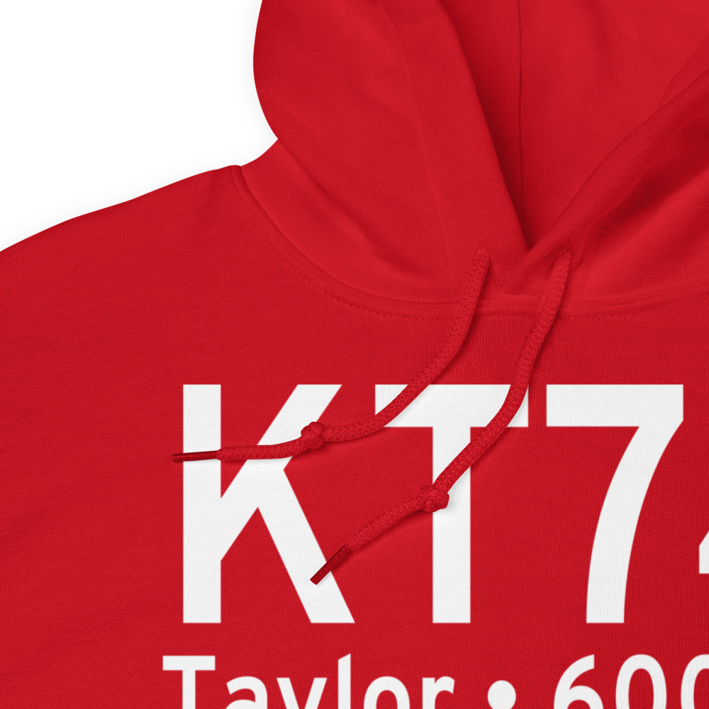 Taylor Municipal Airport (KT74) ICAO Hoodie Sweatshirt 