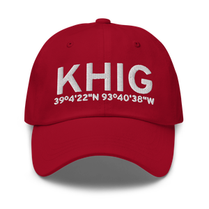 Higginsville Industrial Municipal Airport (KHIG) ICAO Hat