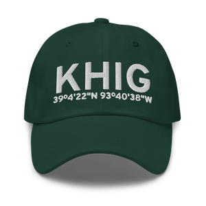 Higginsville Industrial Municipal Airport (KHIG) ICAO Hat