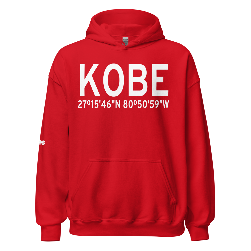 Okeechobee County Airport (KOBE) ICAO Hoodie Sweatshirt 
