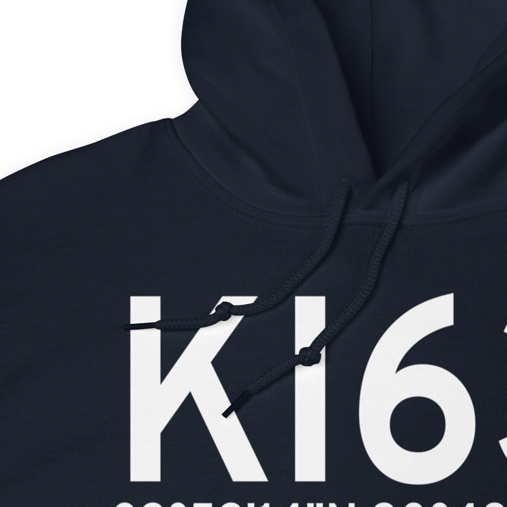 Mount Sterling Municipal Airport (KI63) ICAO Hoodie Sweatshirt 