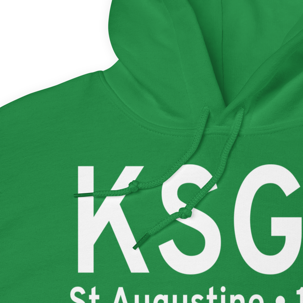 Northeast Florida Regional Airport (KSGJ) ICAO Hoodie Sweatshirt 