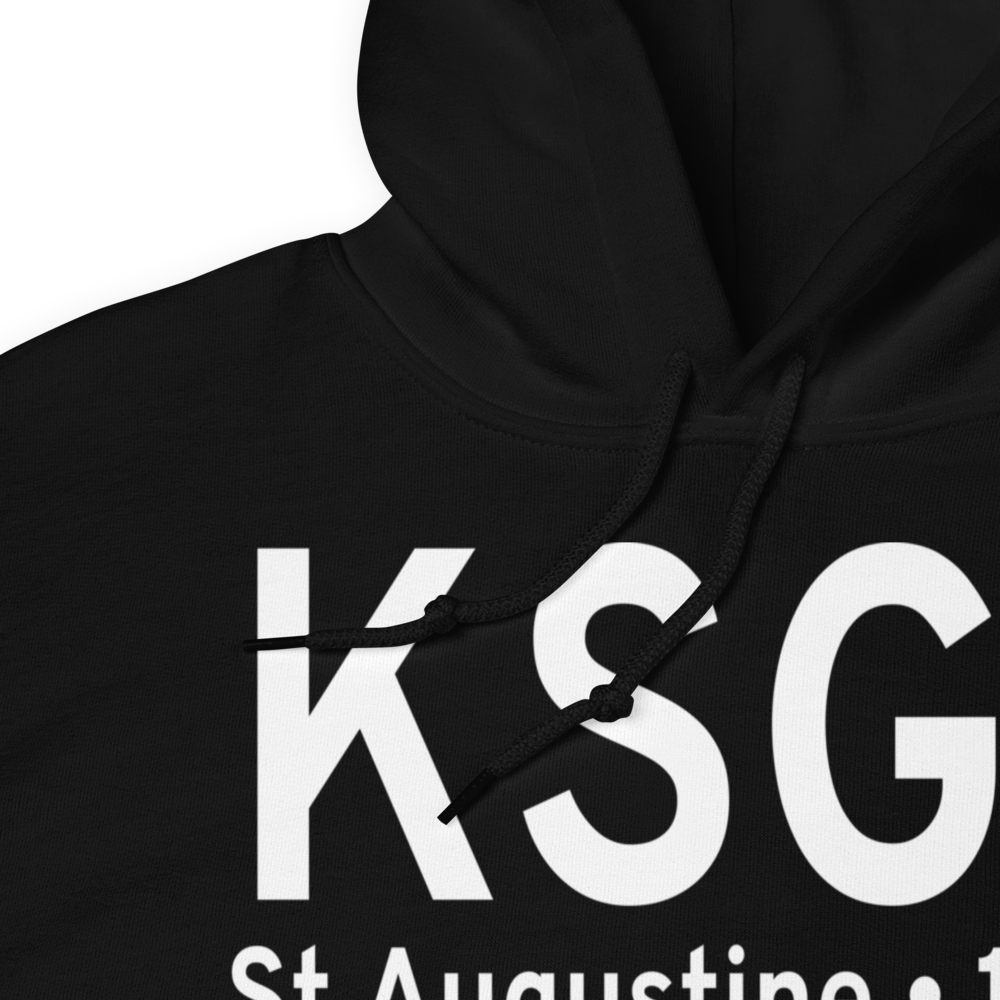 Northeast Florida Regional Airport (KSGJ) ICAO Hoodie Sweatshirt 