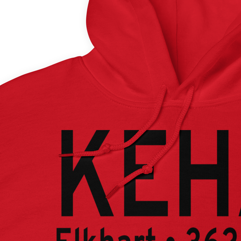 Elkhart Morton County Airport (KEHA) ICAO Hoodie Sweatshirt 