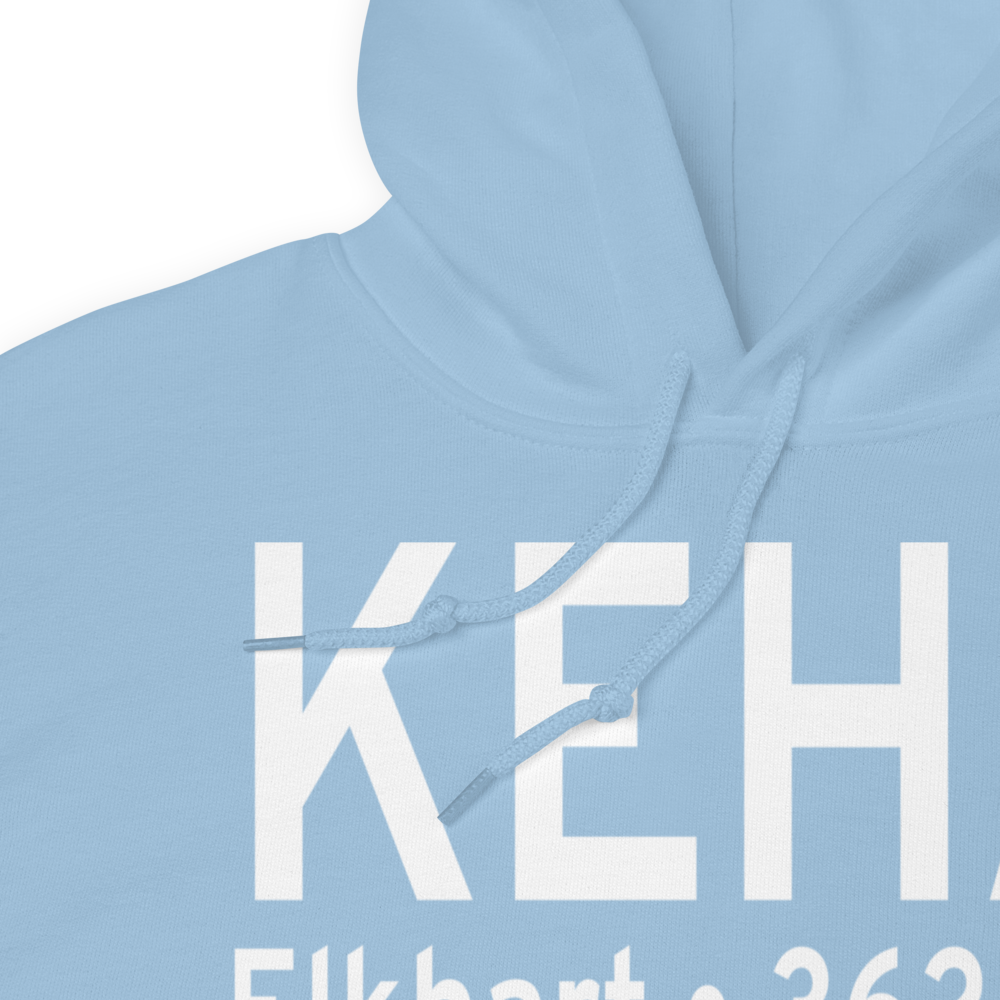 Elkhart Morton County Airport (KEHA) ICAO Hoodie Sweatshirt 