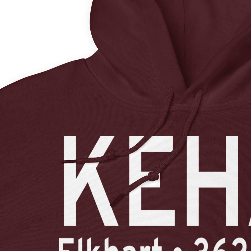 Elkhart Morton County Airport (KEHA) ICAO Hoodie Sweatshirt 