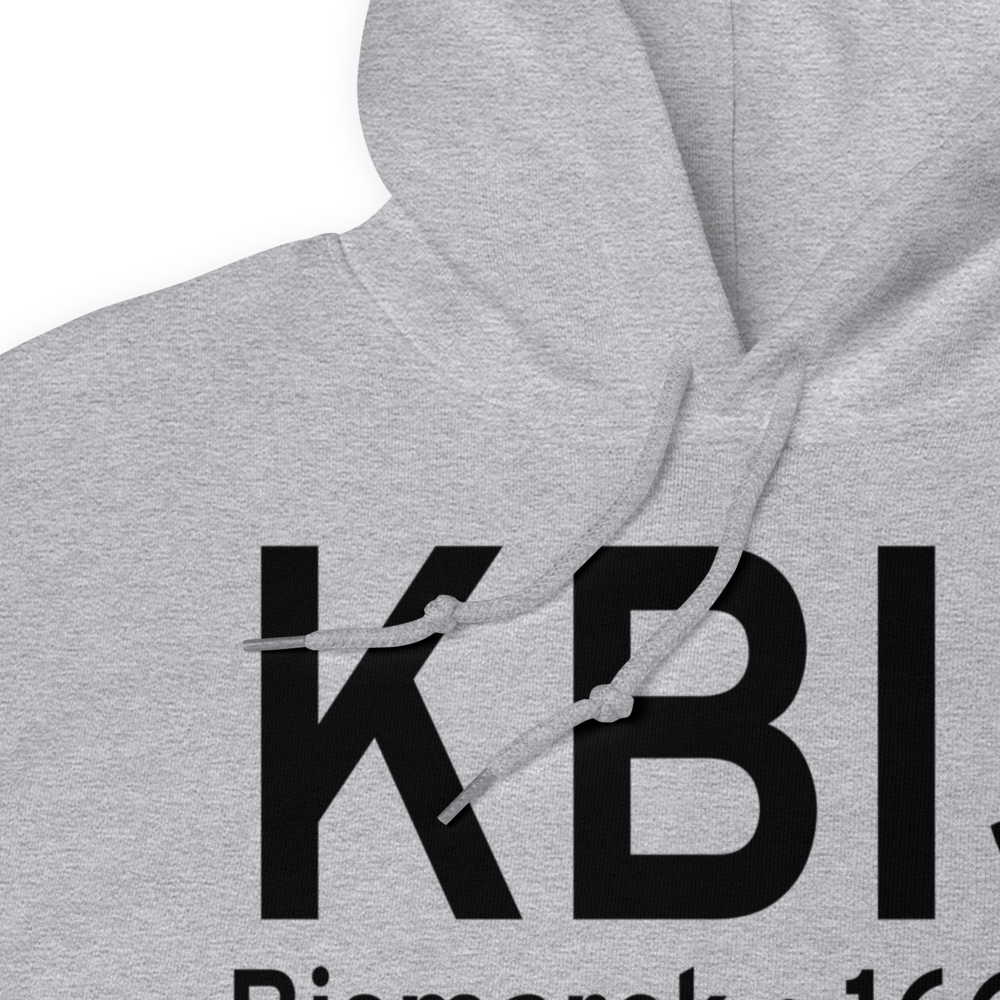 Bismarck Municipal Airport (KBIS) ICAO Hoodie Sweatshirt 